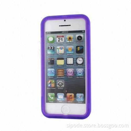 TPU case for iPhone with ultra thin screen protector